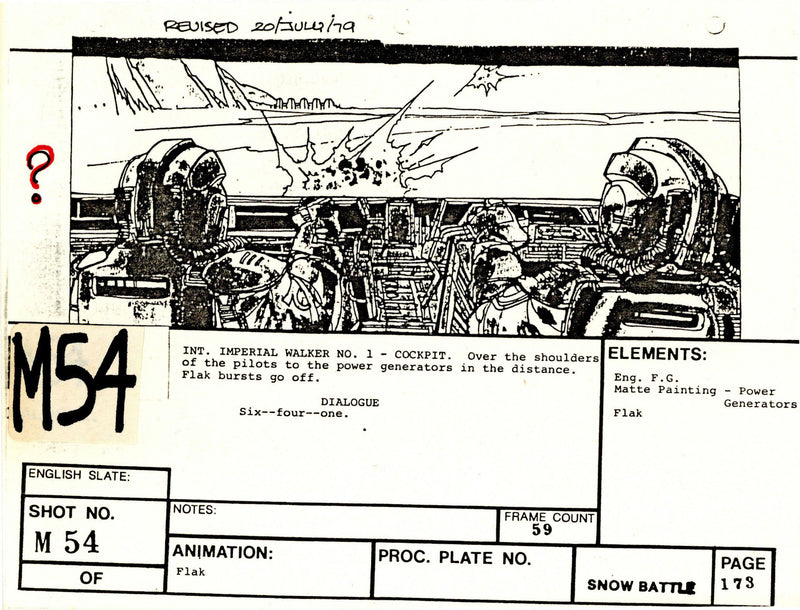 Star Wars: Episode V - The Empire Strikes Back: Mini VFX Storyboard