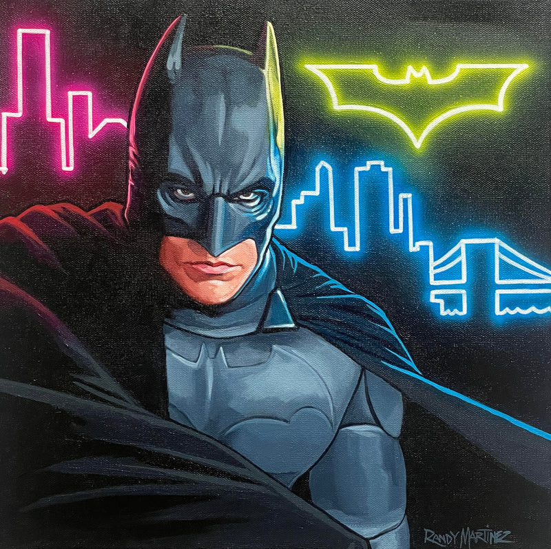 Randy Martinez Original Painting: Neon Knight