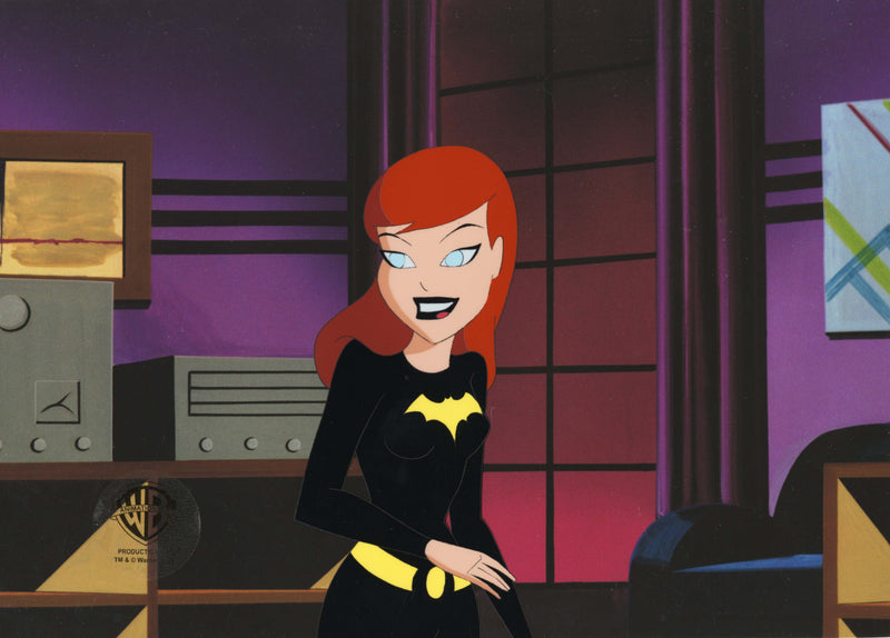 The New Batman Adventures Original Production Cel: Batgirl