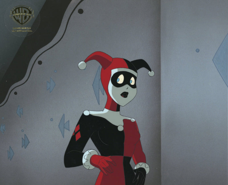 The New Batman Adventures Original Production Cel: Harley Quinn