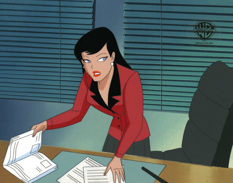 Superman the Animated Series Original Production Cel: Lois Lane