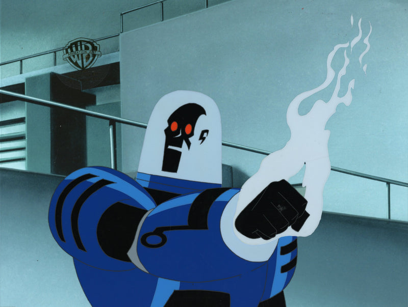 Batman Beyond Original Production Cel with Matching Drawing: Mr. Freeze