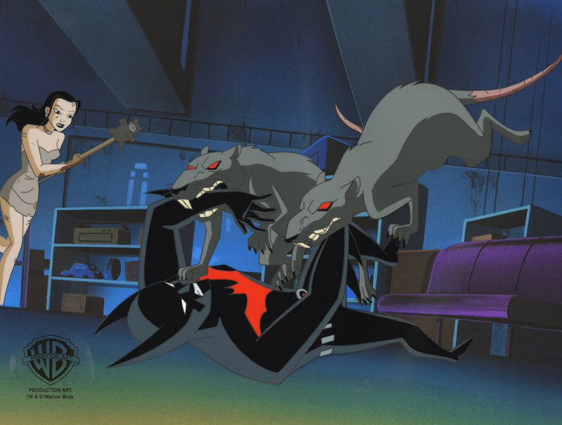 Batman Beyond Original Production Cel: Batman, Dana