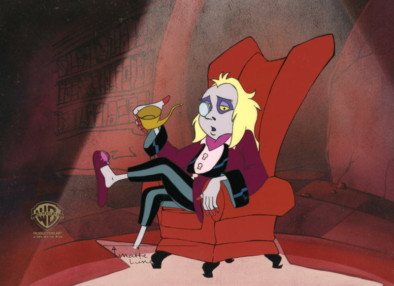 Beetlejuice The Animated Series Original Production Cel: Beetlejuice