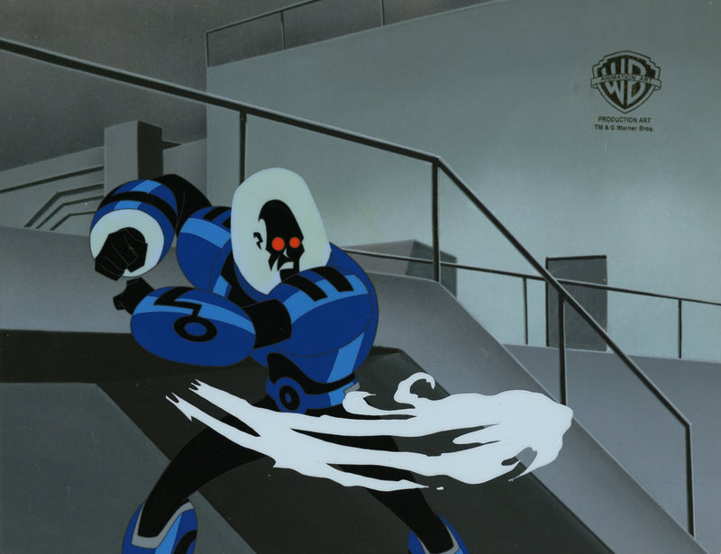 Batman Beyond Original Production Cel with Matching Drawing: Mr. Freeze