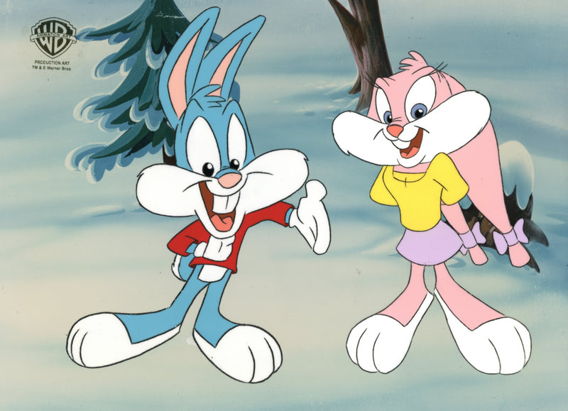 Tiny Toons Original Production Cel: Buster, Babs