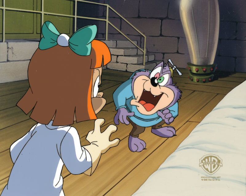 Tiny Toons Original Production Cel: Elmyra, Dizzy Devil