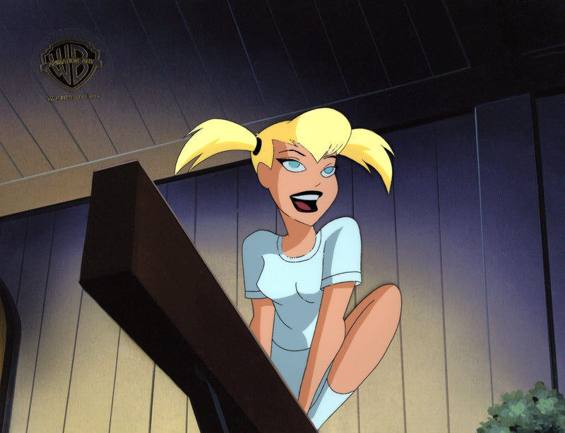 The New Batman Adventures Original Production Cel with Matching Drawing: Harley