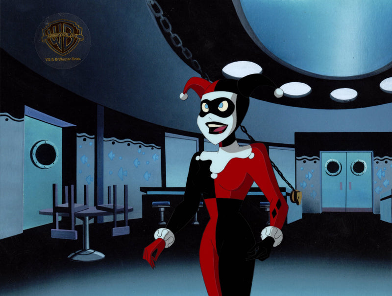 The New Batman Adventures Original Production Cel: Harley Quinn