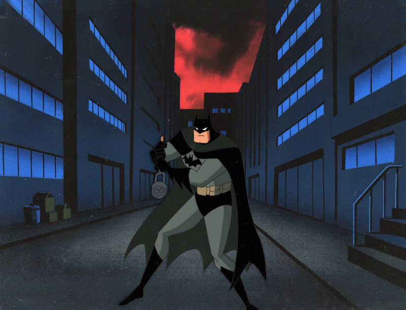 The New Batman Adventures Original Production Cel: Batman