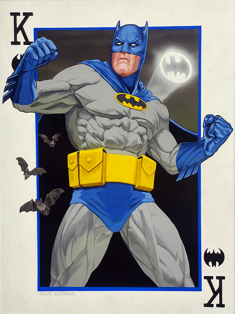 Randy Martinez Original Painting: Batman King of Bats