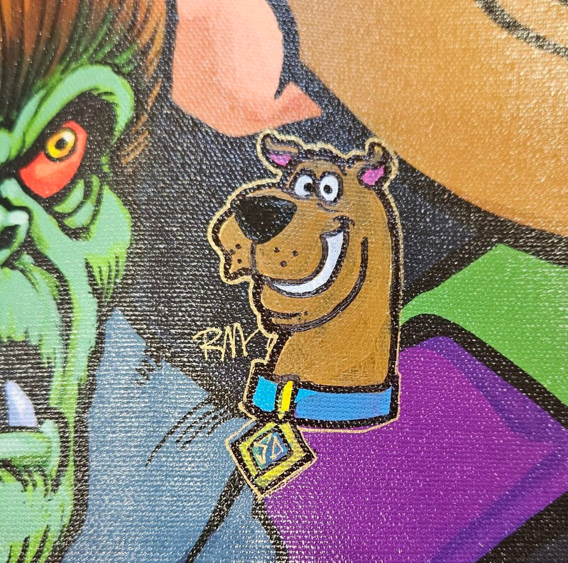 Zoinks! Limited Edition Giclée on Canvas by Randy Martinez