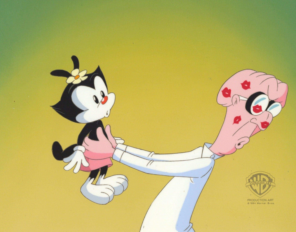 Animaniacs Original Production Cel: Dot and Dr. Scratchansniff - Choice Fine Art