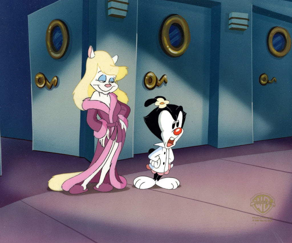 Animaniacs Original Production Cel: Minerva and Dot - Choice Fine Art