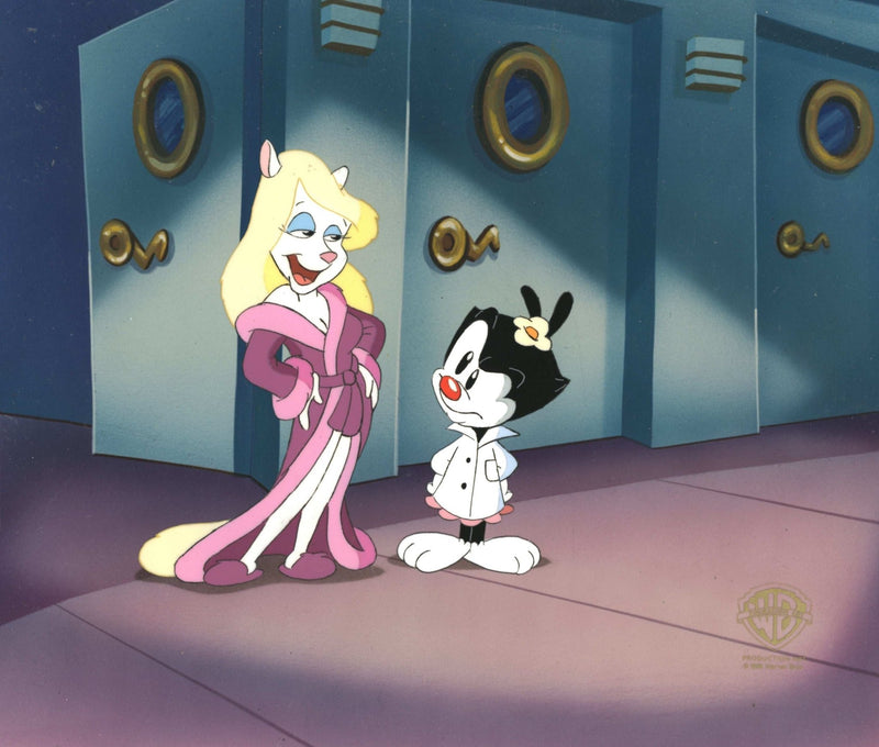 Animaniacs Original Production Cel: Minerva and Dot - Choice Fine Art