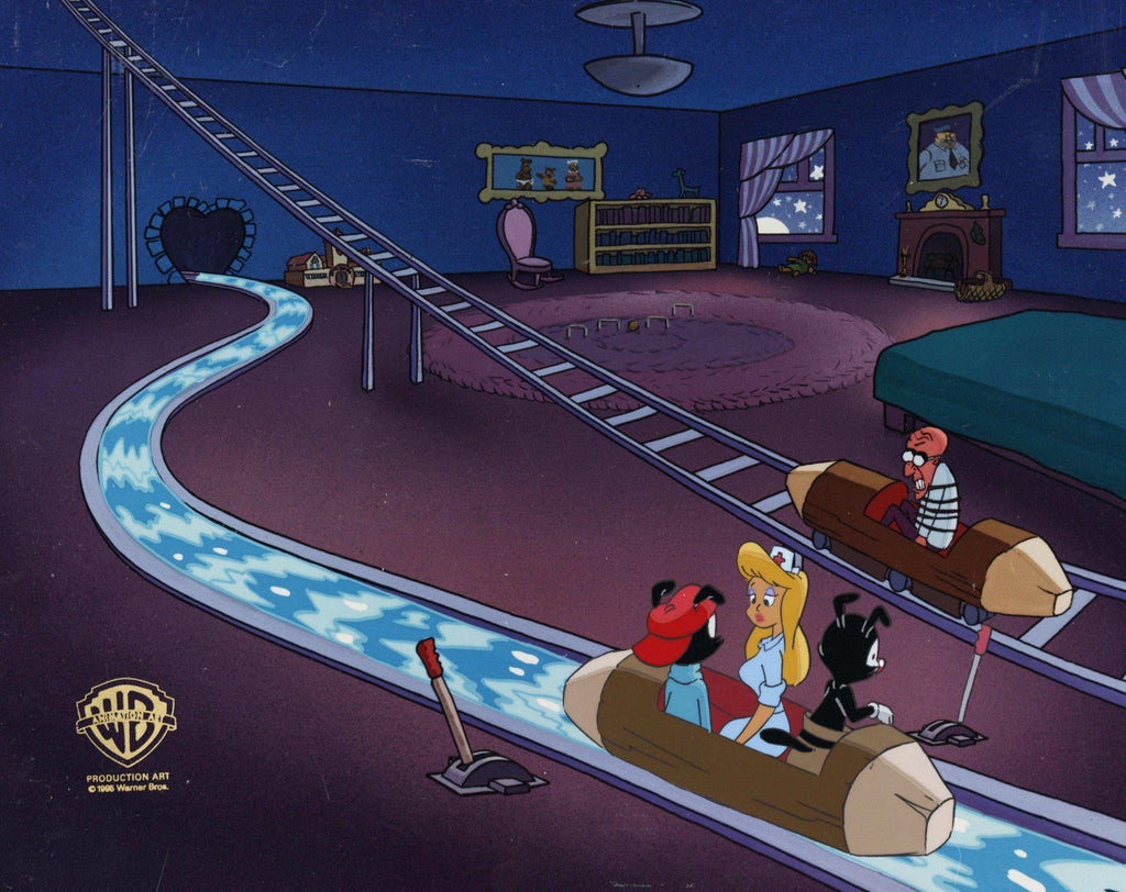 Animaniacs Original Production Cel: Nurse, Dr. Scratchansniff, Yakko, and Wakko - Choice Fine Art