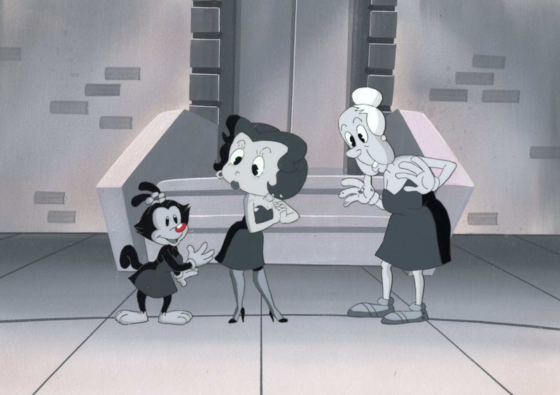 Animaniacs Original Production Cel on Original Background: Dot - Choice Fine Art