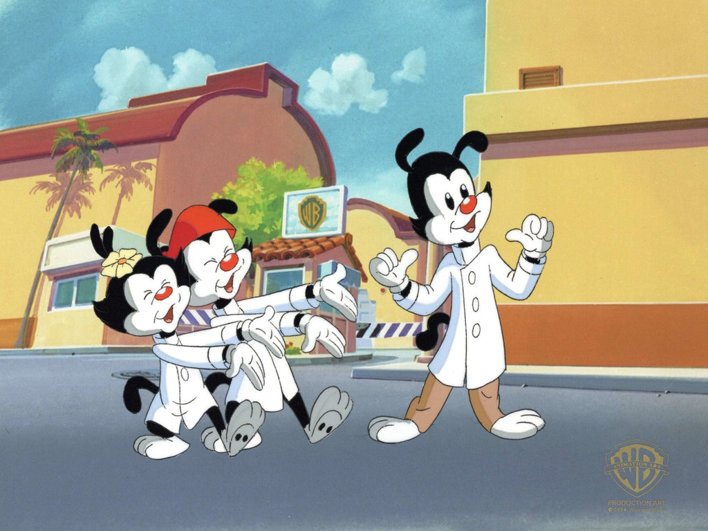 Animaniacs Original Production Cel: Wakko, Yakko, and Dot - Choice Fine Art