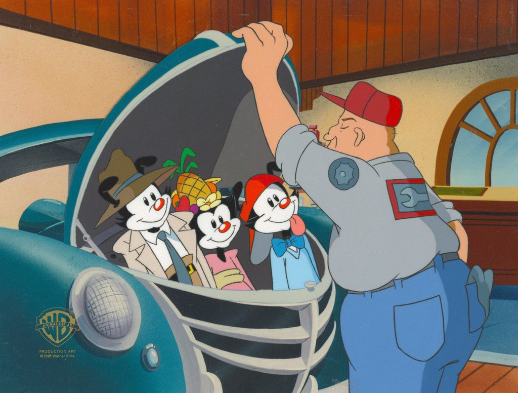 Animaniacs Original Production Cel: Yakko, Wakko and Dot - Choice Fine Art