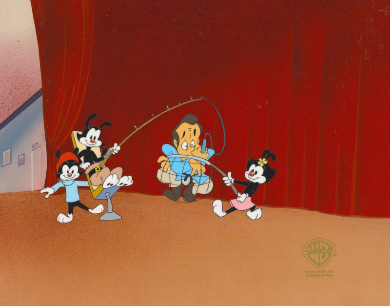 Animaniacs Original Production Cel: Yakko, Wakko and Dot - Choice Fine Art