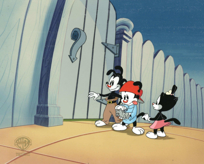 Animaniacs Original Production Cel: Yakko, Wakko, and Dot - Choice Fine Art