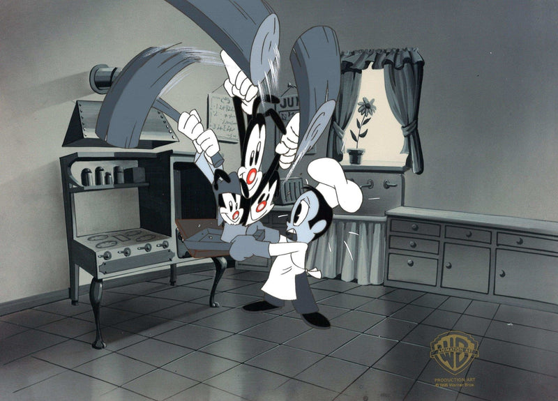 Animaniacs Original Production Cel: Yakko, Wakko, and Dot - Choice Fine Art