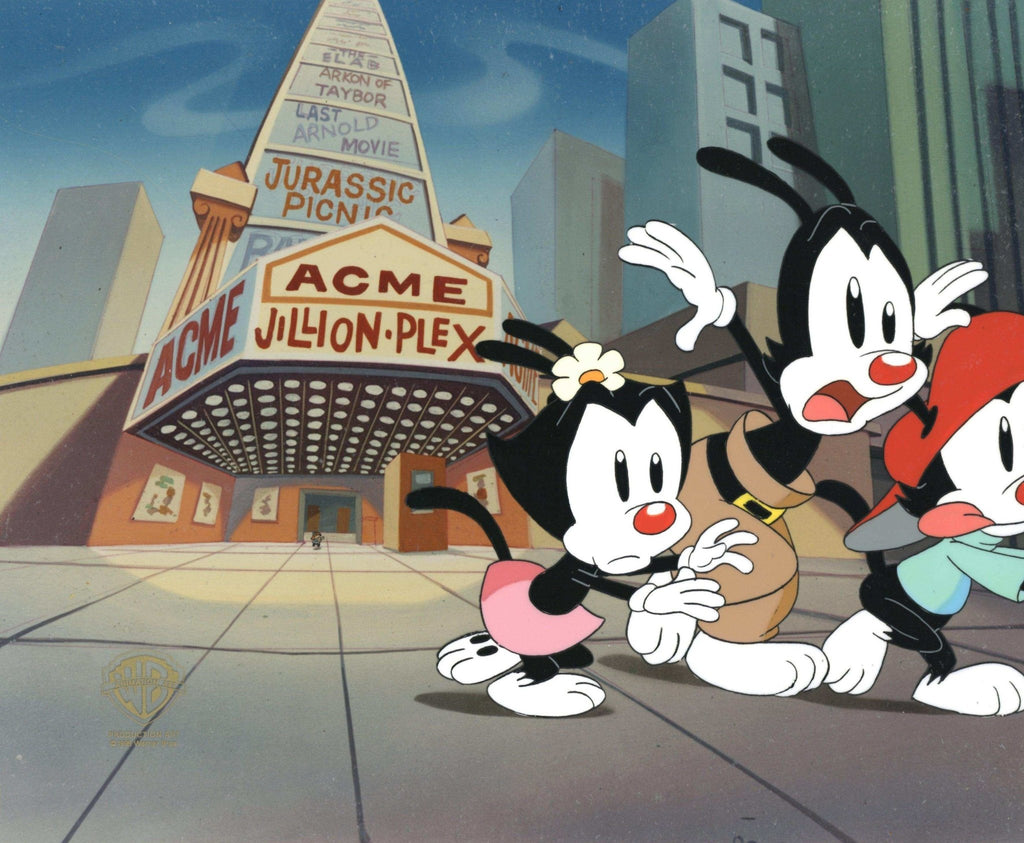 Animaniacs Original Production Cel: Yakko, Wakko, and Dot - Choice Fine Art