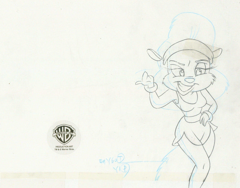 Animaniacs Original Production Drawing: Minerva - Choice Fine Art