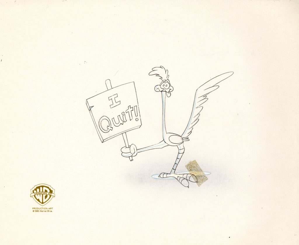 Animaniacs Original Production Drawing: Roadrunner - Choice Fine Art