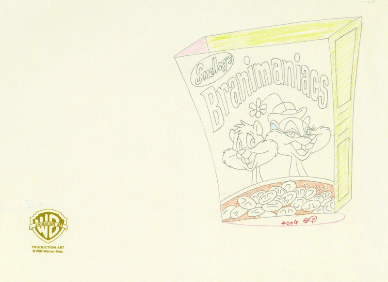 Animaniacs Original Production Drawing: Skippy and Slappy - Choice Fine Art