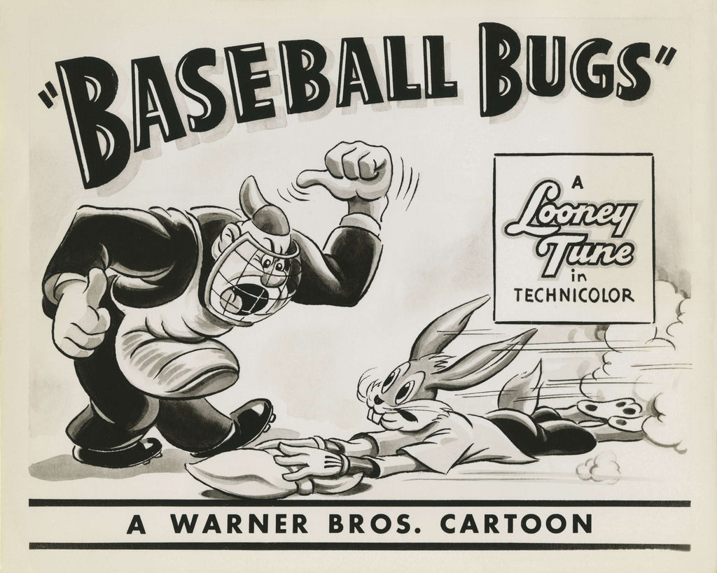 BASEBALL BUGS | Limited Edition Animation Giclees | LOONEY TUNES FINE ART