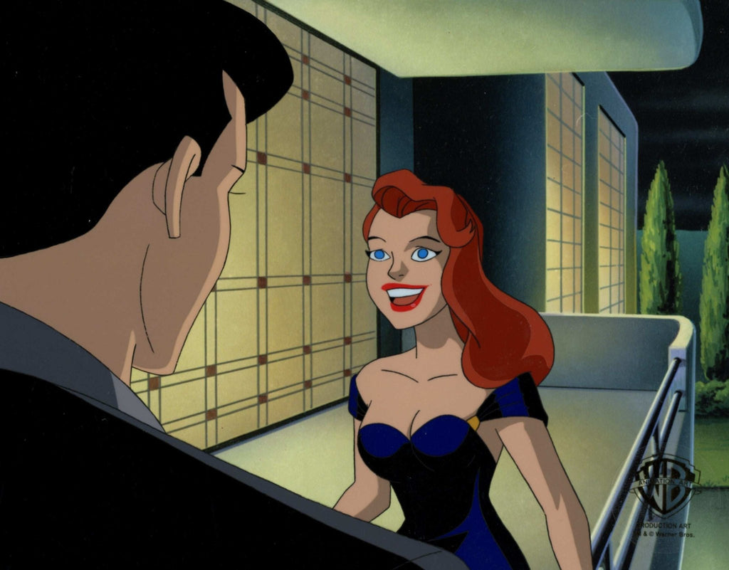 Batman and Mr. Freeze SubZero Original Production Cel: Barbara Gordon and Dick Grayson - Choice Fine Art