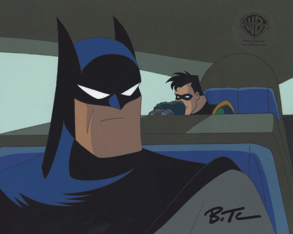 Batman and Mr. Freeze, Subzero Original Production Cel: Batman and Robin - Choice Fine Art