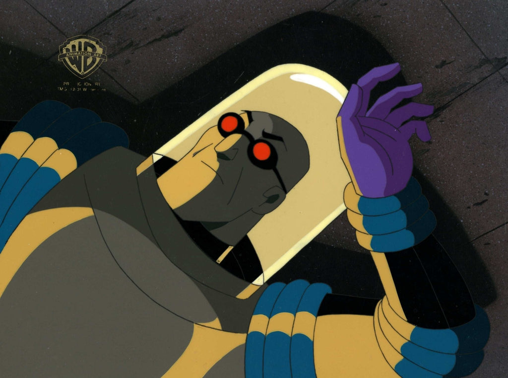 Batman and Mr. Freeze SubZero Original Production Cel On Original Background: Mr. Freeze - Choice Fine Art