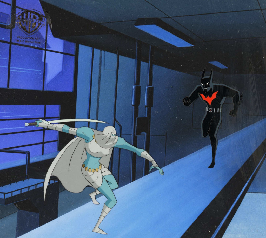 Batman Beyond Original Production Cel: Batman and Curare - Choice Fine Art