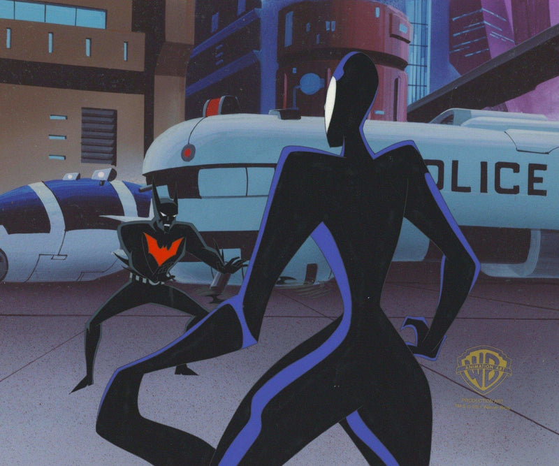 Batman Beyond Original Production Cel: Batman and Inque - Choice Fine Art