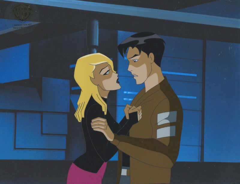 Batman Beyond Original Production Cel: Melanie Walker and Terry McGinnis - Choice Fine Art