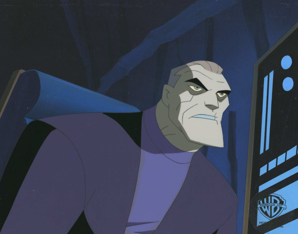 Batman Beyond Original Production Cel on Original Background: Bruce Wayne - Choice Fine Art