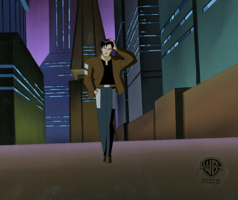 Batman Beyond Original Production Cel on Original Background: Terry McGinnis - Choice Fine Art