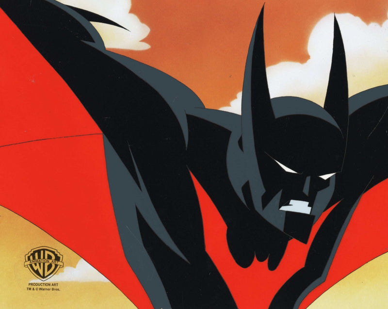 Batman Beyond Original Production Cel With Matching Drawing: Batman - Choice Fine Art