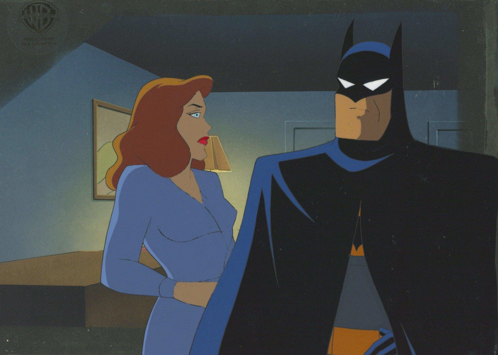 Batman Mask of Phantasm Original Production Cel: Batman and Andrea Beaumont - Choice Fine Art