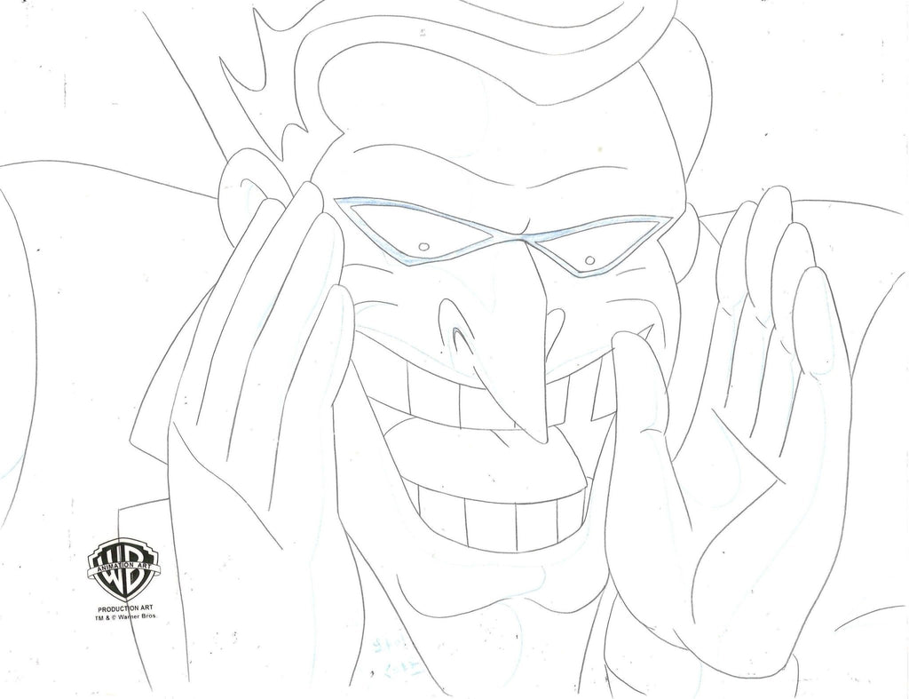 Batman Mask of Phantasm Original Production Drawing: Joker - Choice Fine Art