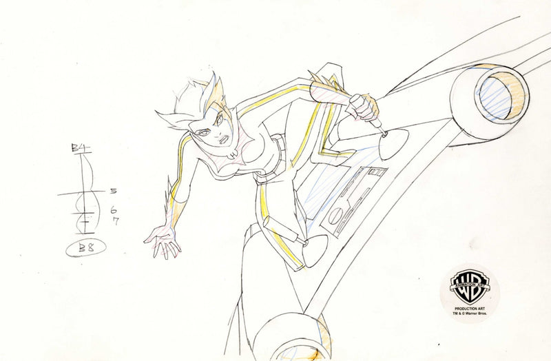 Batman, Mystery of the Batwoman Original Production Drawing: Batwoman - Choice Fine Art