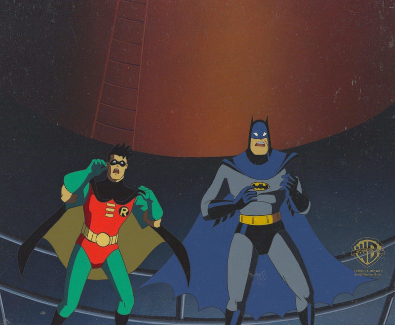 Batman The Animated Series Original Production Cel: Batman and Robin - Choice Fine Art