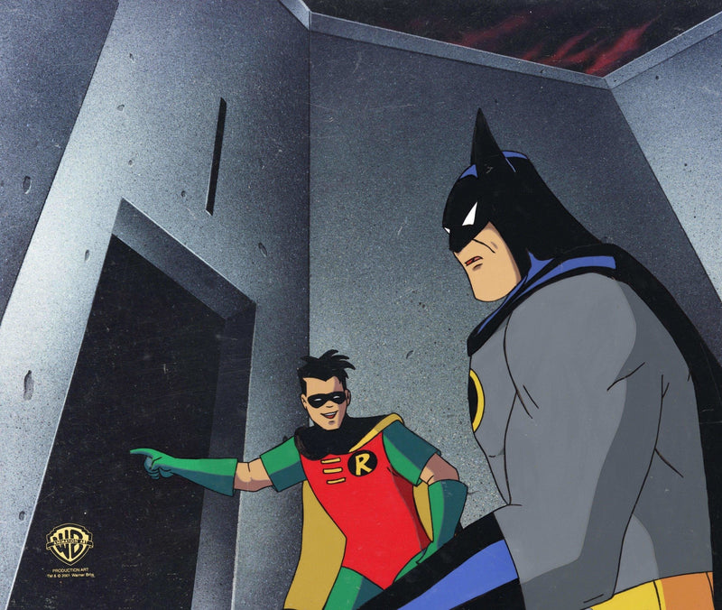 Batman The Animated Series Original Production Cel: Batman and Robin - Choice Fine Art