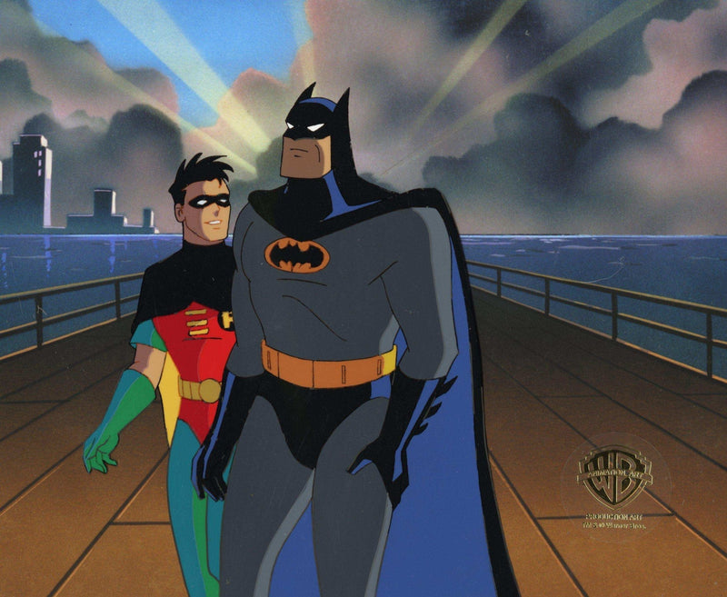 Batman The Animated Series Original Production Cel: Batman and Robin - Choice Fine Art