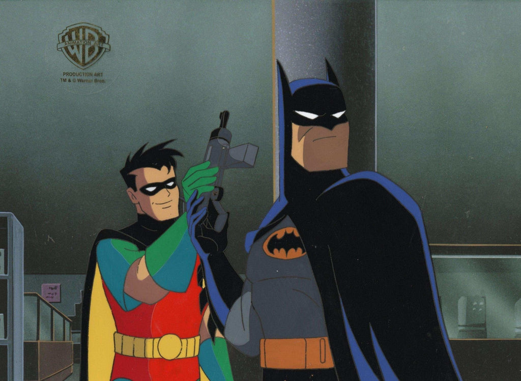 Batman The Animated Series Original Production Cel: Batman and Robin - Choice Fine Art