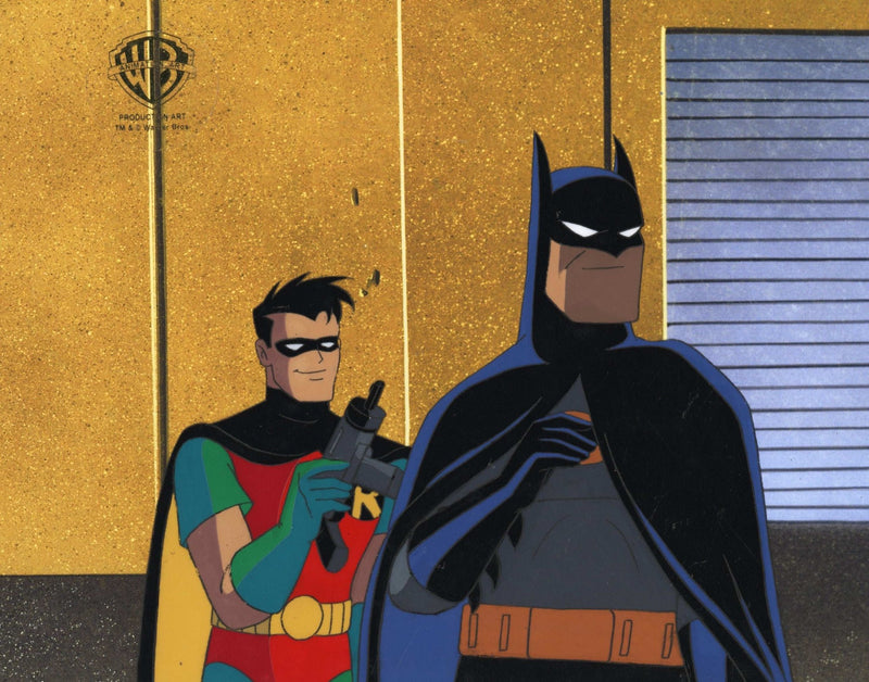 Batman The Animated Series Original Production Cel: Batman and Robin - Choice Fine Art