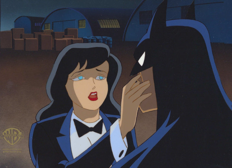 Batman The Animated Series Original Production Cel: Batman and Zatanna - Choice Fine Art