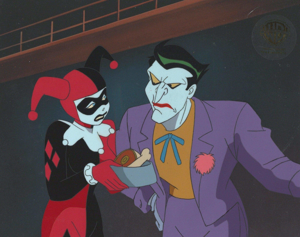 Batman The Animated Series Original Production Cel: Harley Quinn and Joker - Choice Fine Art